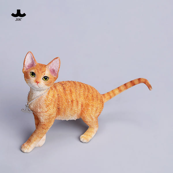 JXK 1/6德文卷毛貓4.0 1/6 Scale Devon Rex Cat Figurine V4