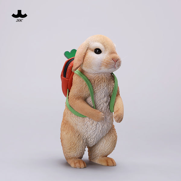 JXK 1/4垂耳兔 1/4 Scale American Lop Rabbit Figurine