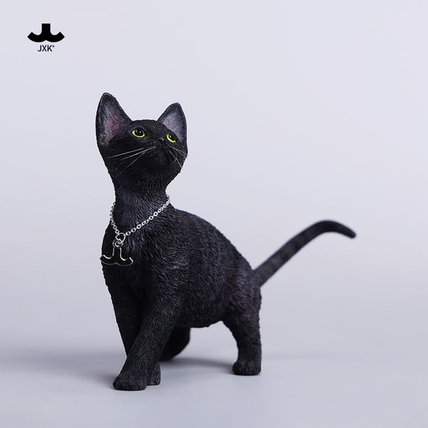 JXK 1/6德文卷毛貓4.0 1/6 Scale Devon Rex Cat Figurine V4