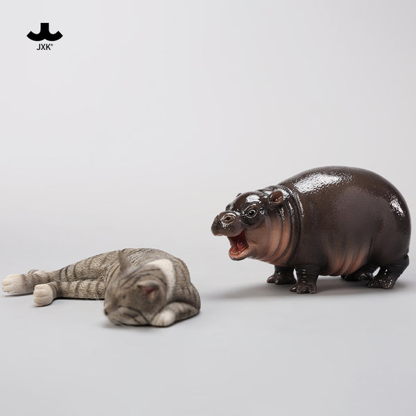 JXK 1/6侏儒河馬 1/6 Scale Baby Hippo Figurine