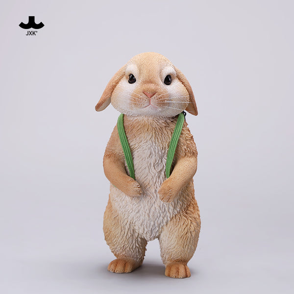 JXK 1/4垂耳兔 1/4 Scale American Lop Rabbit Figurine