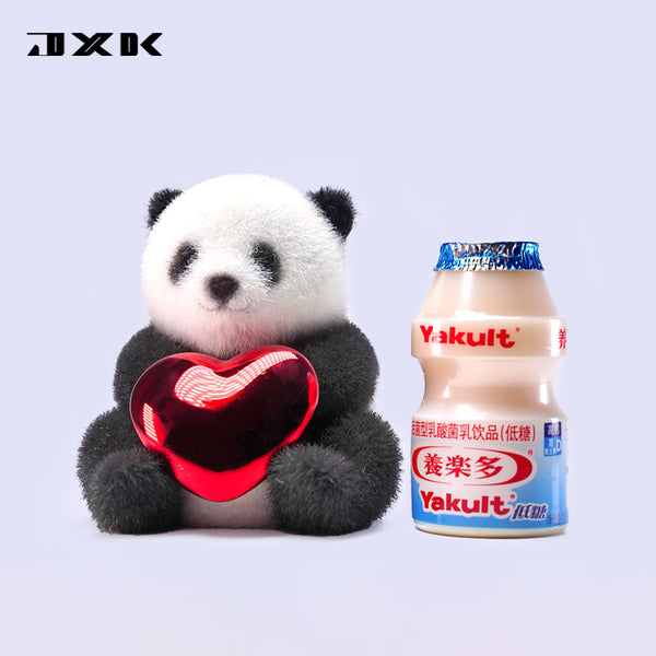 JXK177 植毛熊猫 Flocking Panda