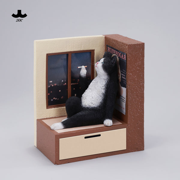 JXK 窗邊的哲學貓 Philosopher Cat at the Windowsill (預購商品)