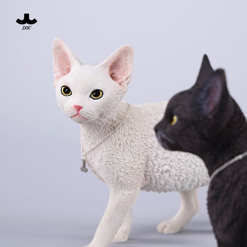 JXK 1/3德文卷毛貓3.0 1/3 Scale Devon Rex Cat – bidToys