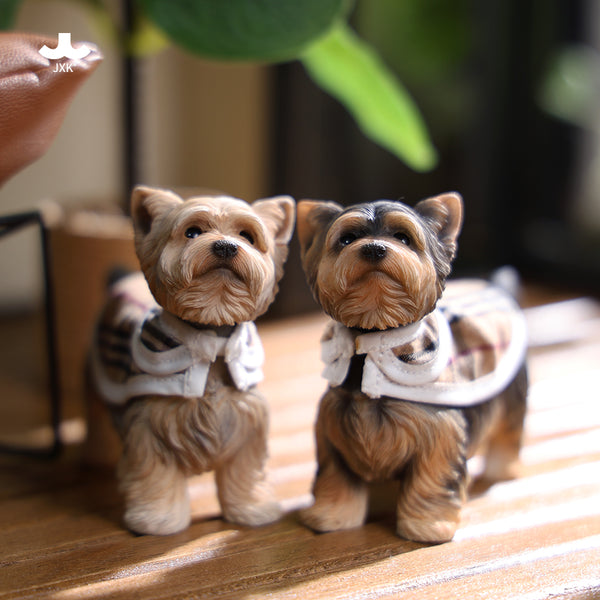 JXK 1/6約克夏犬 1/6 Yorkshire Terrier Figurine