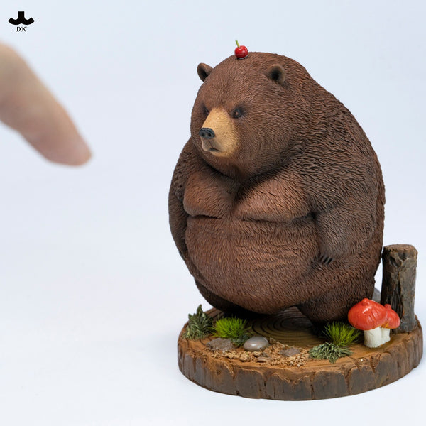 JXK 胖墩熊(純色棕熊和純色黑熊) Chubby Bear(Solid Brown Bear & Solid Black Bear)