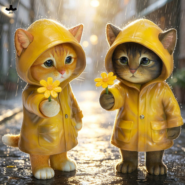 JXK 雨中小貓 Little Cat Beneath the Rain (預購商品)
