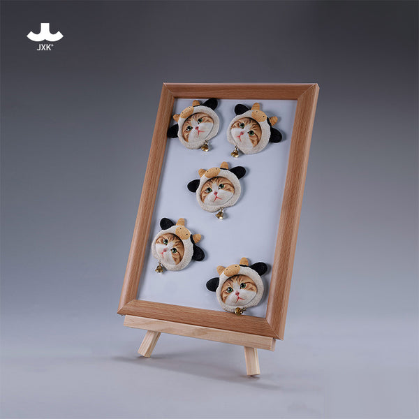 JXK 奶牛貓冰箱貼 (預購商品)