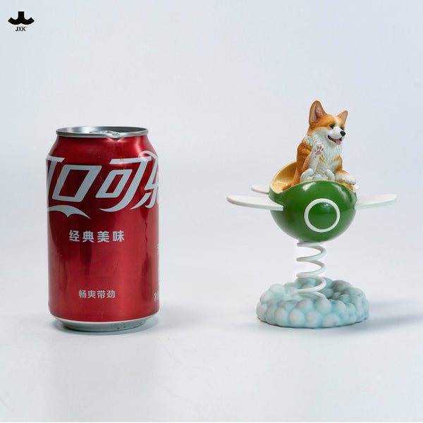JXK 飛基搖搖樂 Flying Corgi Wobbler (預購商品)