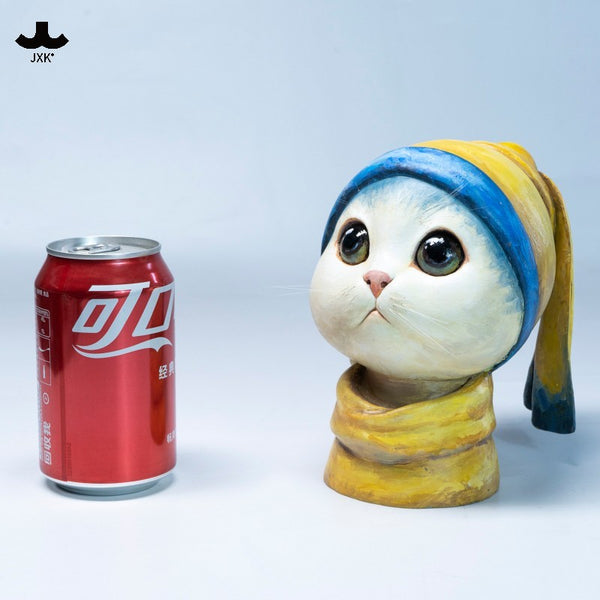 JXK 戴珍珠耳環的貓 Little Pearl Cat (預購商品)