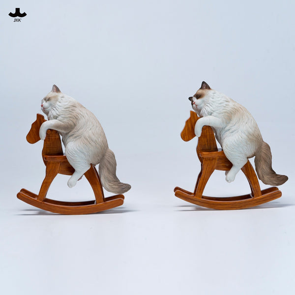 JXK 木馬布偶貓 Ragdoll Cat on Trojan Horse (預購商品)
