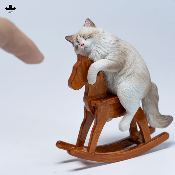 JXK 木馬布偶貓 Ragdoll Cat on Trojan Horse (預購商品)