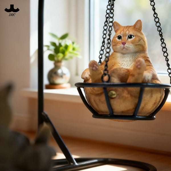 JXK 貓咪搖搖樂 Hanging Basket Cat (預購商品)