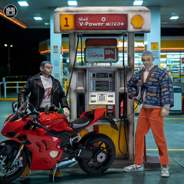 MMMTOYS 1/6加油站 1/6 Gas Station Diorama (預購商品)