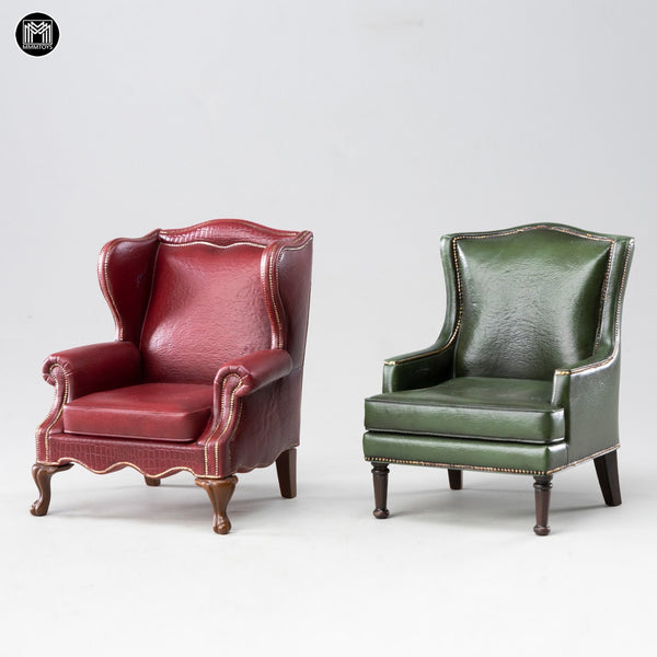 MMMTOYS 1/12墨綠俱樂部沙發椅 1/12Dark Green Club Armchair (預購商品)
