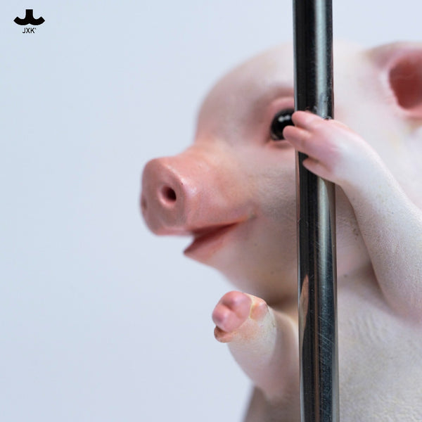 JXK 鋼管小豬 Pole‑Dance Pig (預購商品)