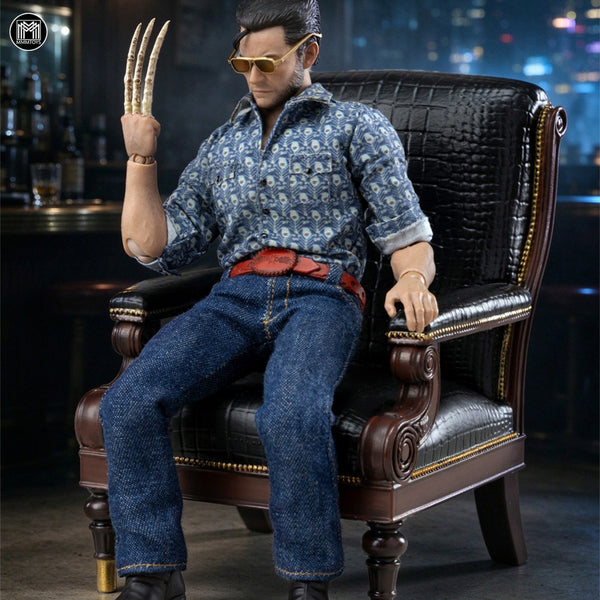 MMMTOYS 1/12黑鱷紳士沙發椅 1/12Black Croc Gentleman Armchair (預購商品)