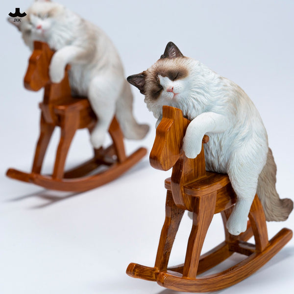 JXK 木馬布偶貓 Ragdoll Cat on Trojan Horse (預購商品)