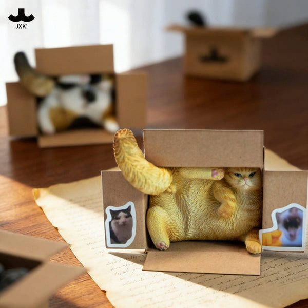 JXK  快遞貓5.0 Cardboard Box Cat (預購商品)