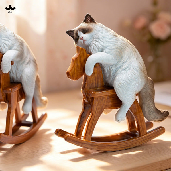 JXK 木馬布偶貓 Ragdoll Cat on Trojan Horse (預購商品)
