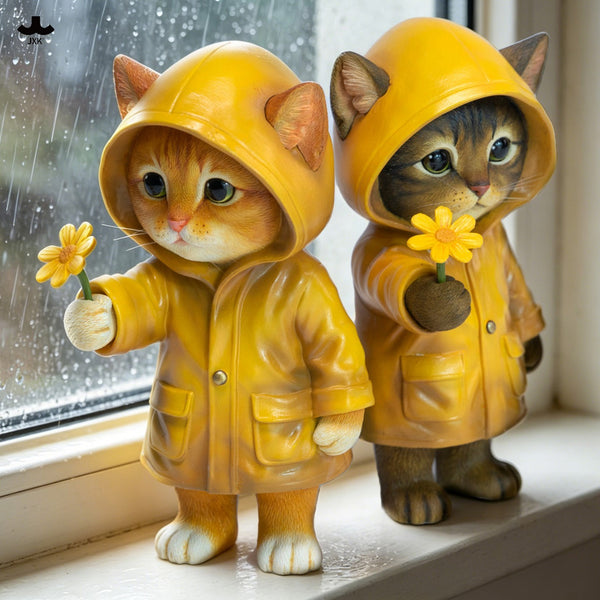 JXK 雨中小貓 Little Cat Beneath the Rain (預購商品)