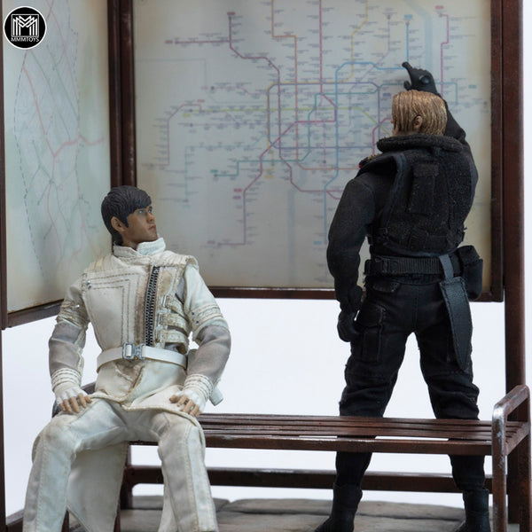 MMMTOYS 1/12公交站台 1/12 Bus Stop Diorama (預購商品)