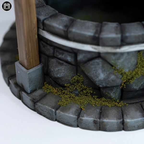 MMMTOYS 1/12荒村枯井 1/12 Deserted Village Dry Well Diorama (預購商品)