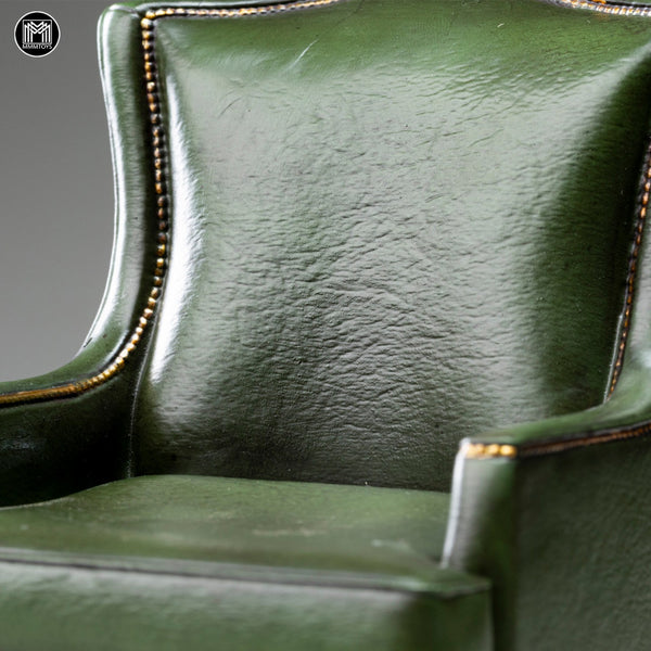 MMMTOYS 1/12墨綠俱樂部沙發椅 1/12Dark Green Club Armchair (預購商品)