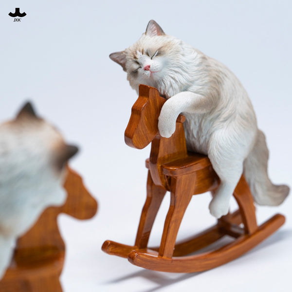 JXK 木馬布偶貓 Ragdoll Cat on Trojan Horse (預購商品)