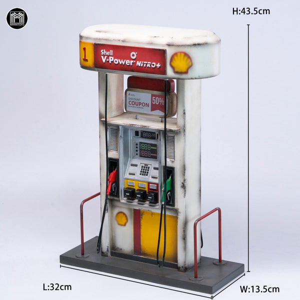 MMMTOYS 1/6加油站 1/6 Gas Station Diorama (預購商品)