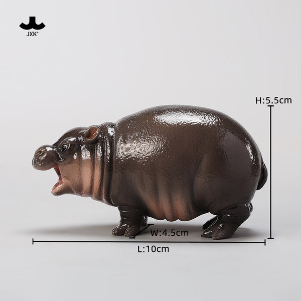 JXK 1/6侏儒河馬 1/6 Scale Baby Hippo Figurine