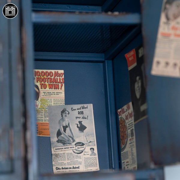 MMMTOYS 1/6鐵皮儲物櫃 1/6 Scale Metal Locker (預購商品)