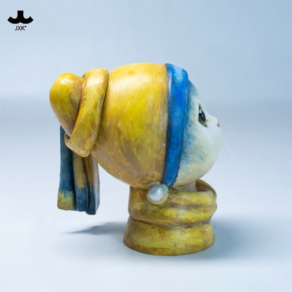 JXK 戴珍珠耳環的貓 Little Pearl Cat (預購商品)