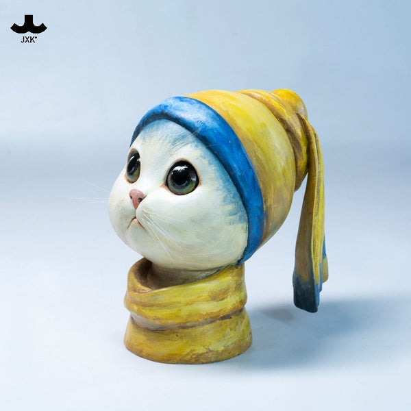 JXK 戴珍珠耳環的貓 Little Pearl Cat (預購商品)