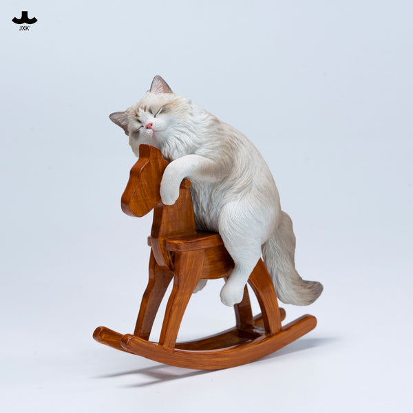 JXK 木馬布偶貓 Ragdoll Cat on Trojan Horse (預購商品)
