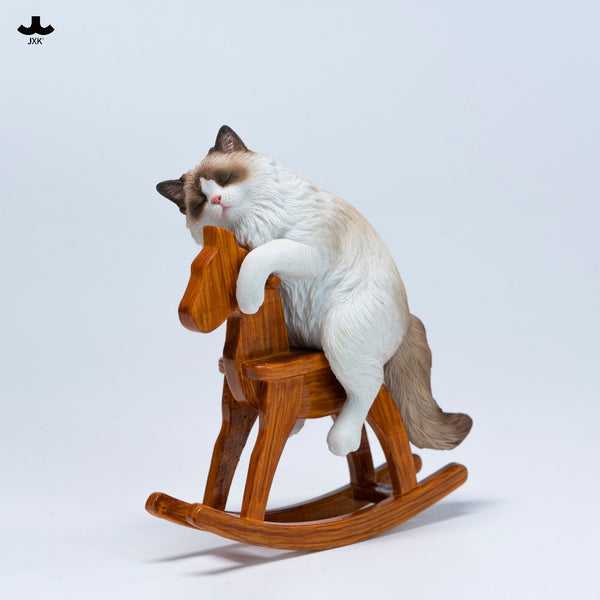 JXK 木馬布偶貓 Ragdoll Cat on Trojan Horse (預購商品)