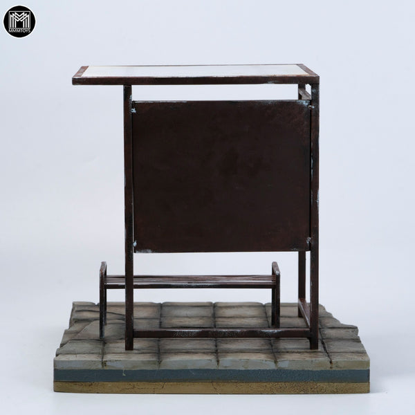MMMTOYS 1/12公交站台 1/12 Bus Stop Diorama (預購商品)