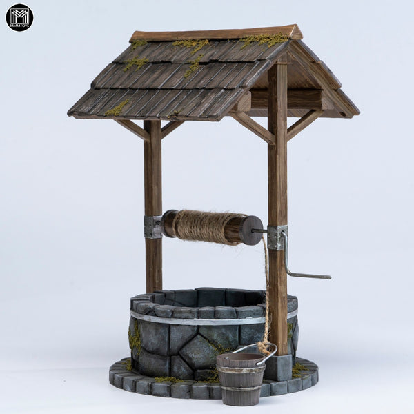 MMMTOYS 1/12荒村枯井 1/12 Deserted Village Dry Well Diorama (預購商品)