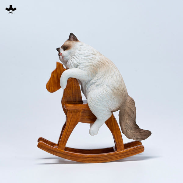 JXK 木馬布偶貓 Ragdoll Cat on Trojan Horse (預購商品)