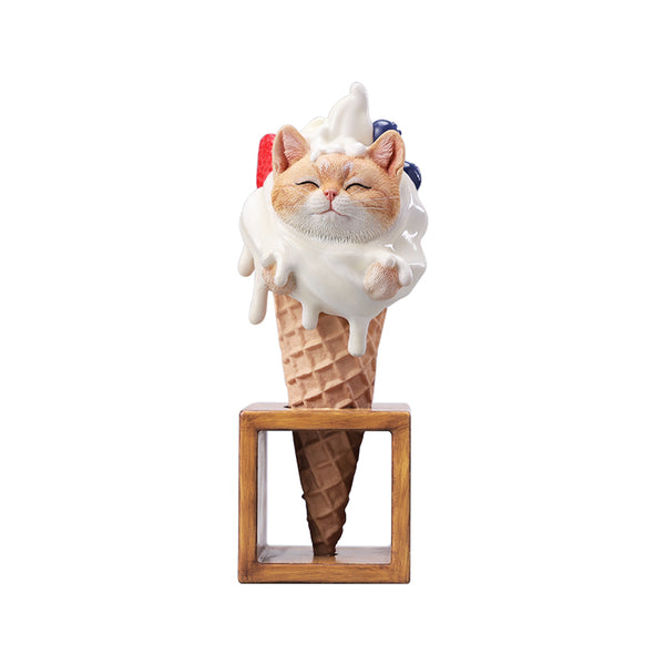 JXK 甜筒貓 Kitty Cone Figurine