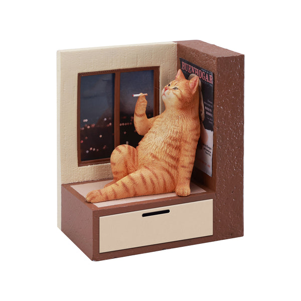 JXK 窗邊的哲學貓 Philosopher Cat at the Windowsill (預購商品)