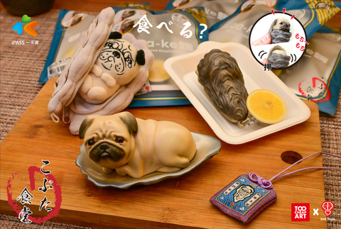 『預購』bid Toys X Too Cheap Art 粗豬食堂牡蠣季  『巴蚵捏捏樂 立體造型一卡通』 『巴蚵寶寶』『巴蚵公仔』
