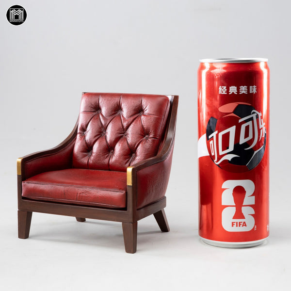 MMMTOYS 1/12紅色切斯特沙發椅 1/12Red Chesterfield Armchair (預購商品)