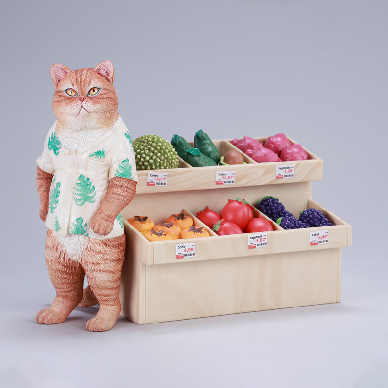 JXK 果攤貓老板 Tropical Cat Stand (預購商品)