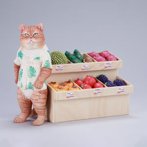 JXK 果攤貓老板 Tropical Cat Stand (預購商品)