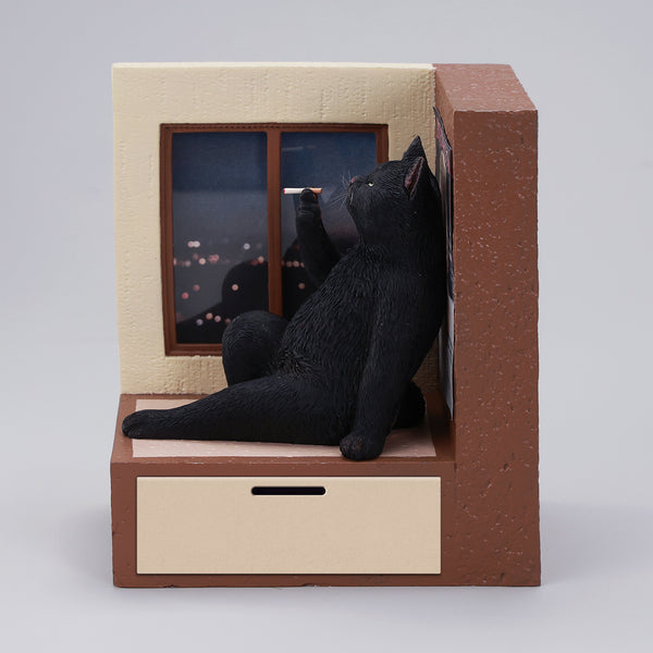 JXK 窗邊的哲學貓 Philosopher Cat at the Windowsill (預購商品)