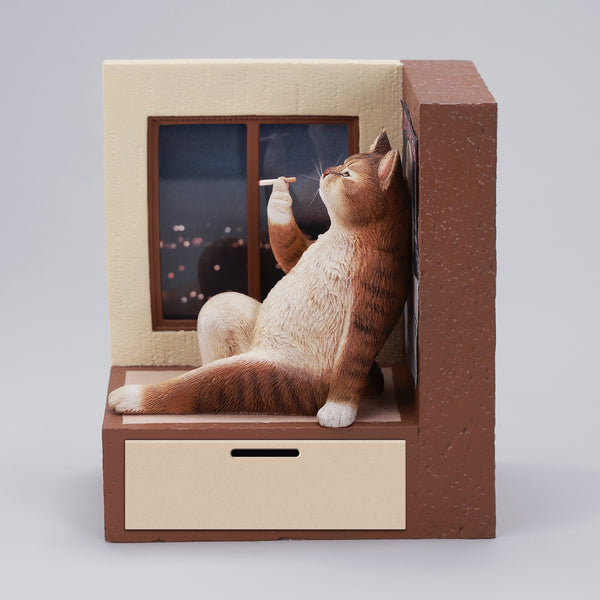JXK 窗邊的哲學貓 Philosopher Cat at the Windowsill (預購商品)