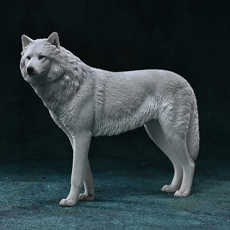 JXK 1/6北極狼1/6Arctic wolf – bidToys JXK 1/6北極狼1/6Arctic wolf – bidToys