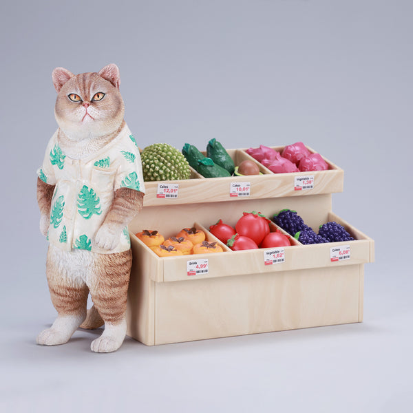 JXK 果攤貓老板 Tropical Cat Stand (預購商品)