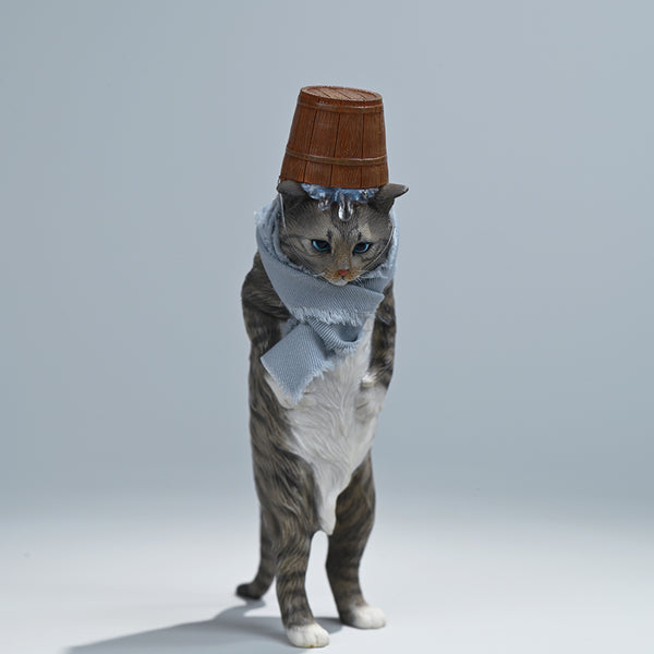 JXK 1/6澡堂喵師傅 1/6the cat master in the bathhouse